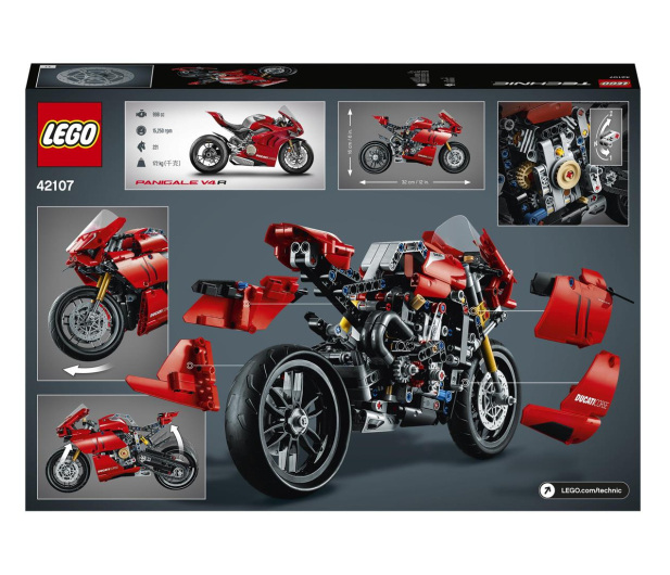 LEGO Technic 42107 Ducati Panigale V4 R - 562805 - zdjęcie 8